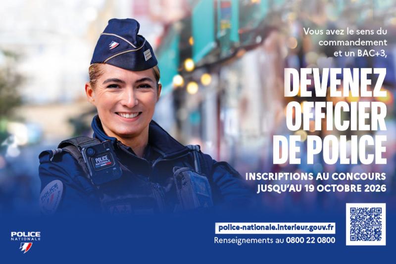 Recrutement police