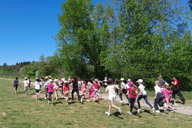Cross scolaire et grande lessive